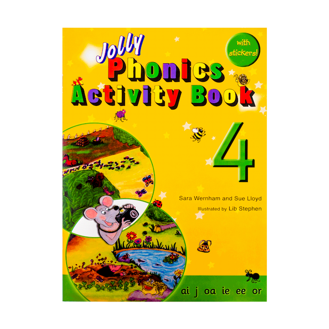 کتاب Jolly Phonics Activity Book 4