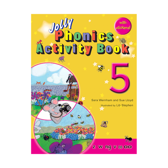 کتاب Jolly Phonics Activity Book 5