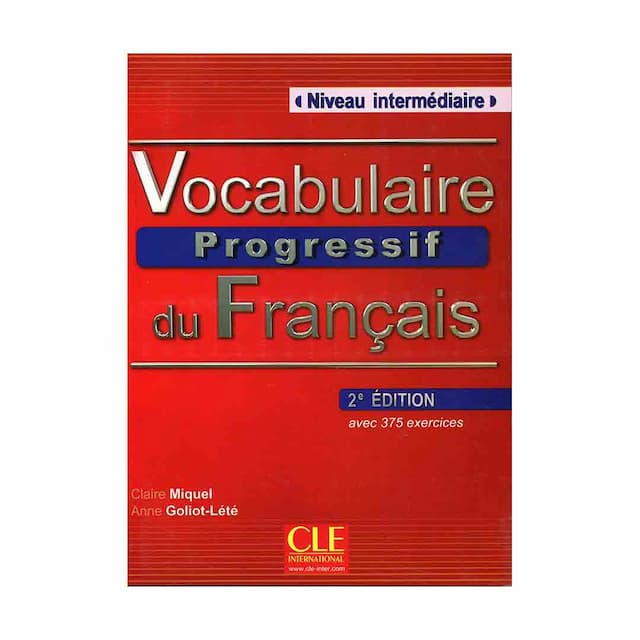 خرید کتاب Vocabulaire Progressif du Francais  Niveau Intermedaire 2nd Edition