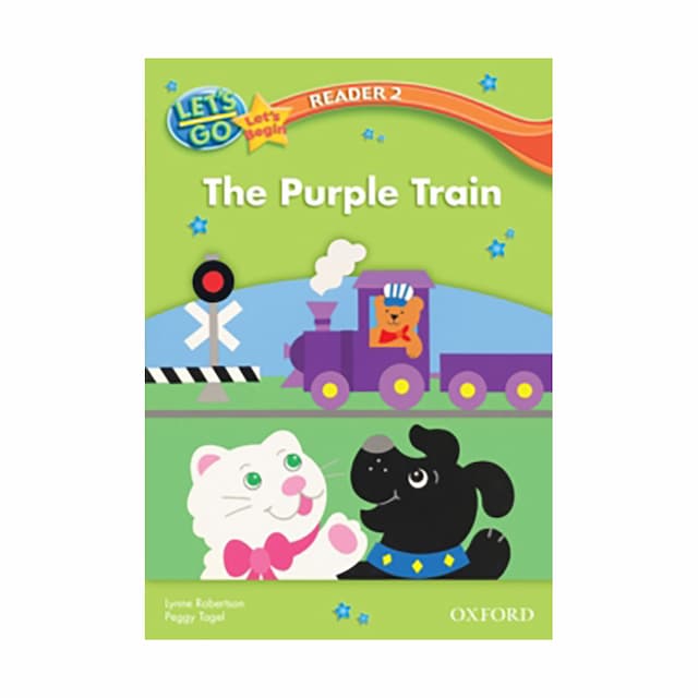 کتاب Lets Go Begin Readers  The Purple Train