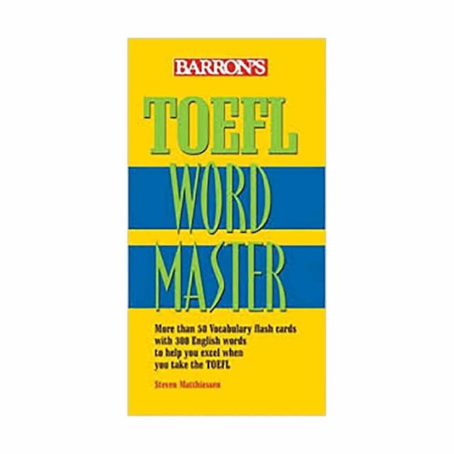 خرید کتاب TOEFL Word Master