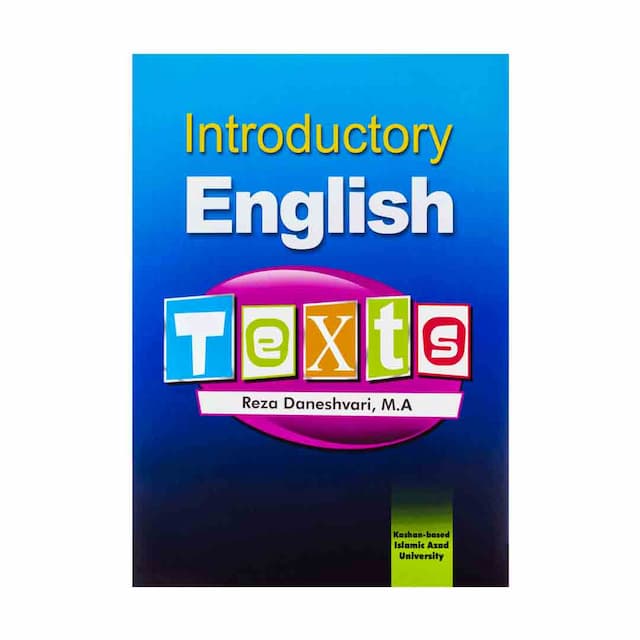 خرید کتاب Introductory English Texts third edition