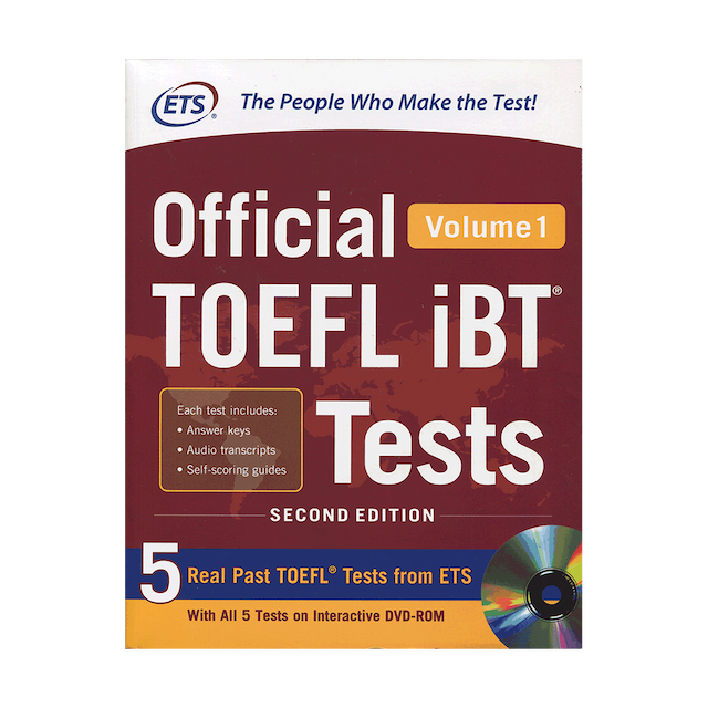 خرید کتاب Official TOEFL iBT  Tests Volume 1 second edition