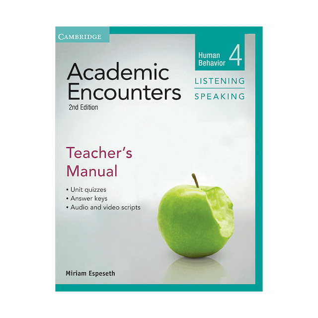 خرید کتاب Academic Encounters 4 - 2nd Listening and Speaking Teachers Manual