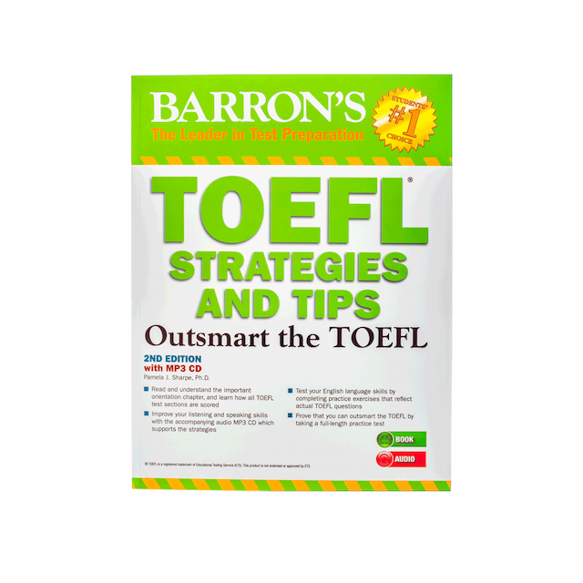 خرید کتاب BARRONS TOEFL Strategies and Tips second edition