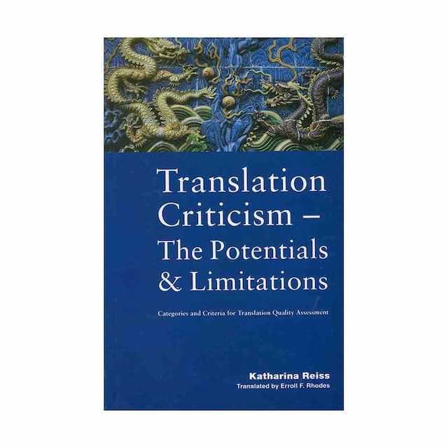 خرید کتاب Translation Criticism- Potentials and Limitations