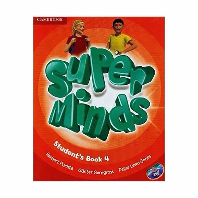 خرید کتاب Super Minds 4 (SB+WB+CD+DVD)