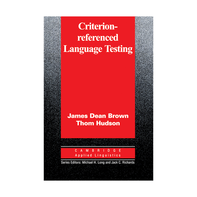 خرید کتاب Criterion-Referenced Language Testing