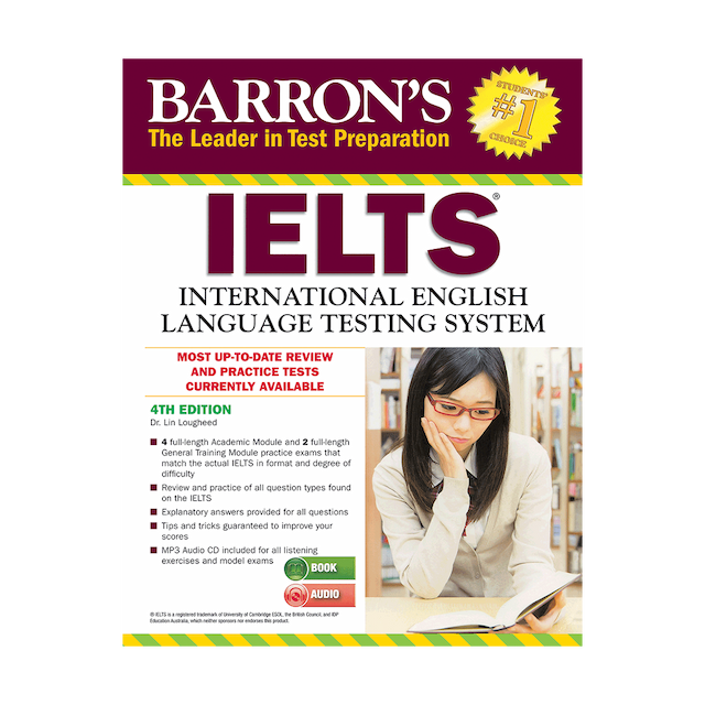 خرید کتاب Barrons IELTS 4th + CD