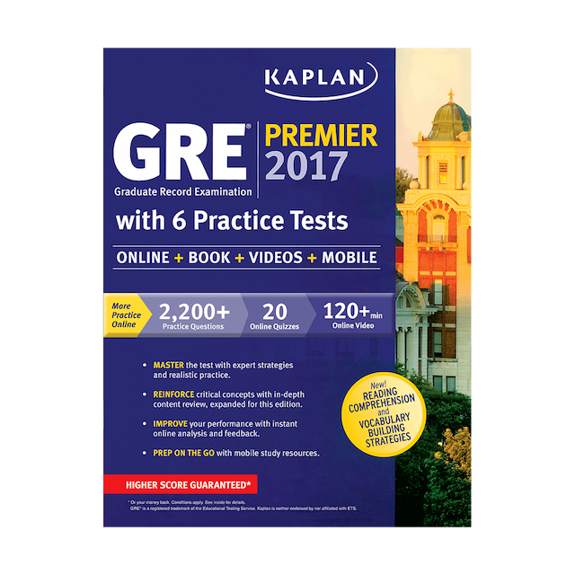 خرید کتاب Kaplan GRE Premier 2017