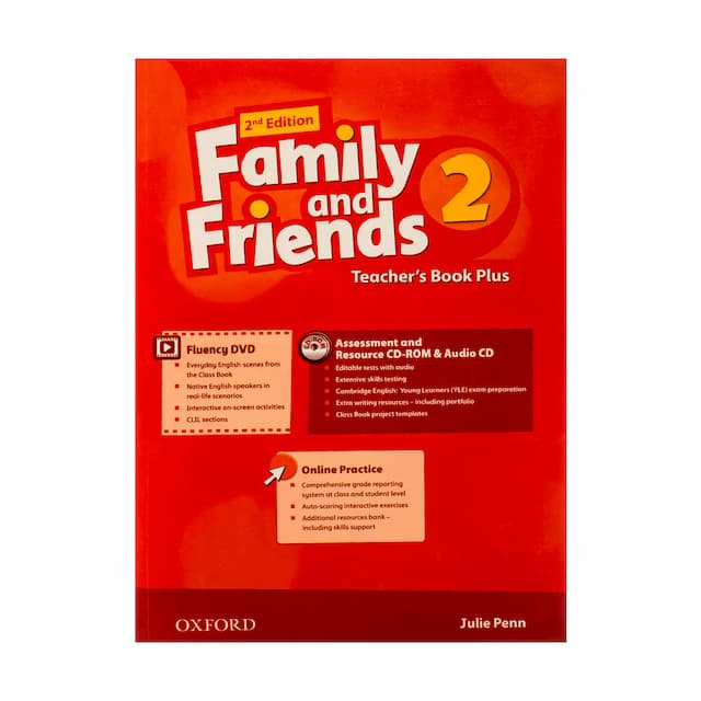 خرید کتاب American Family and Friends 2nd 2 Teachers book+CD