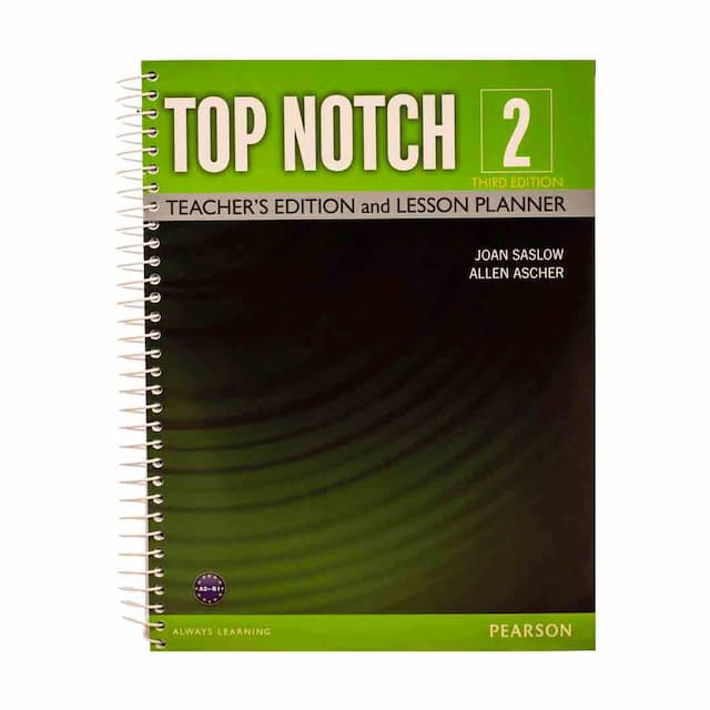 خرید کتاب Top Notch 2 Teachers book 3rd + DVD