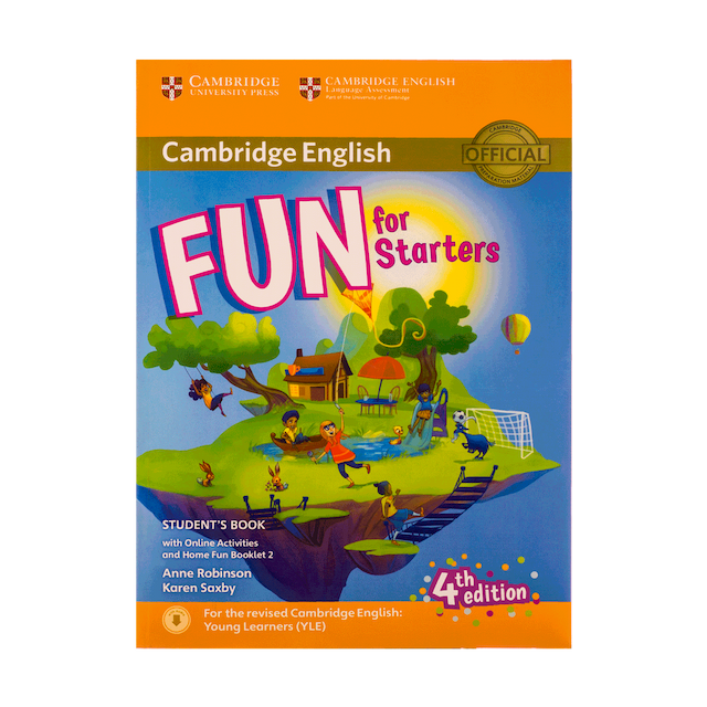 خرید کتاب Fun for Starters Students Book 4th+Home Fun Booklet 2+CD