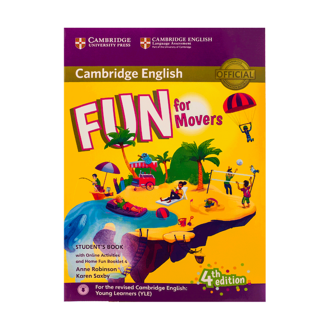 خرید کتاب Fun for Movers Students Book 4th+ Home Fun Booklet 4+CD