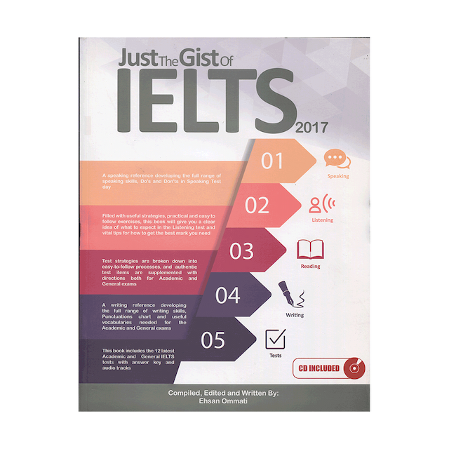 خرید کتاب Just The Gist Of IELTS 2017+CD