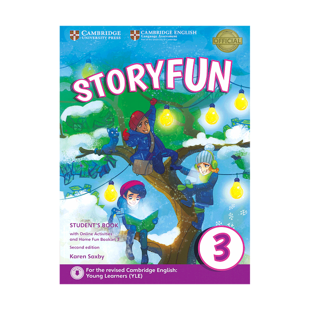 خرید کتاب Storyfun for 3 Students Book+Home Fun Booklet 3