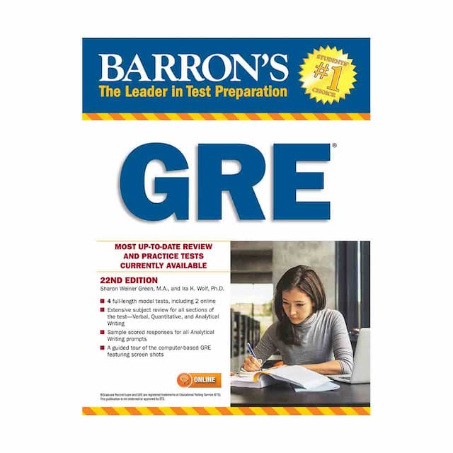 خرید کتاب Barron's GRE (22nd Edition)+CD