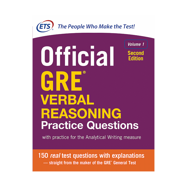 خرید کتاب Official GRE Verbal Reasoning Practice Questions (2nd)V1