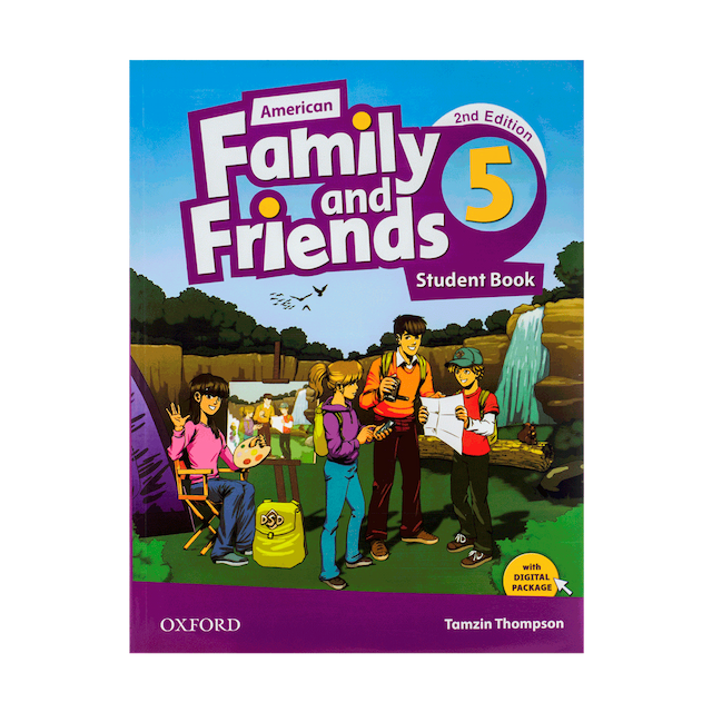 خرید کتاب American Family and Friends 2nd 5 (S+W+CD+DVD)