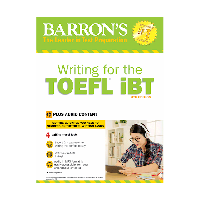 خرید کتاب Barron's Writing For The TOEFL IBT(6TH)+CD