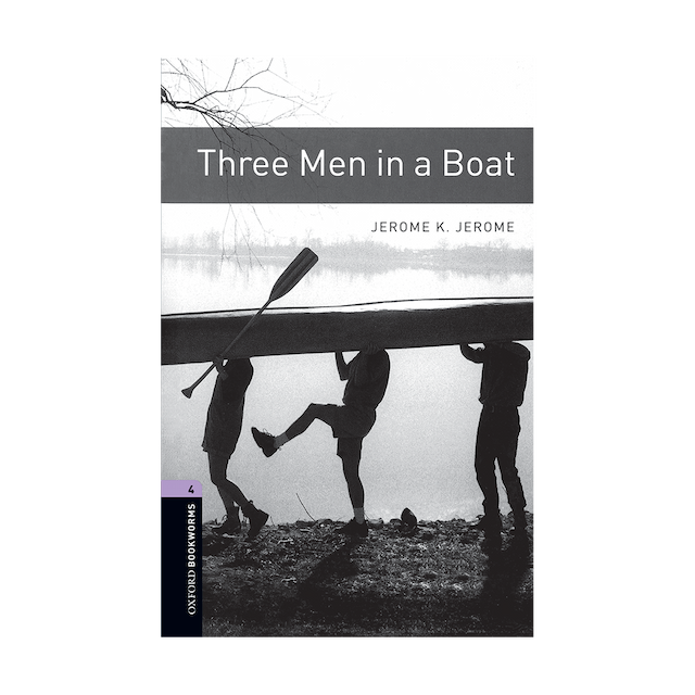 خرید کتاب Oxford Bookworms 4 Three Men in a Boat+CD