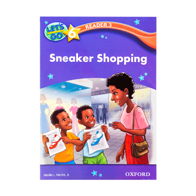 کتاب Lets Go 6 Readers Sneaker Shopping