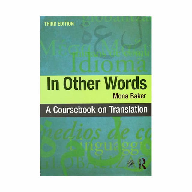 خرید کتاب In Other Words A Coursebook on Translation - 3rd Edition