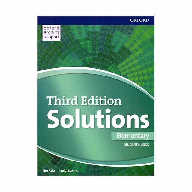 خرید کتاب Solutions Elementary 3rd SB+WB+DVD