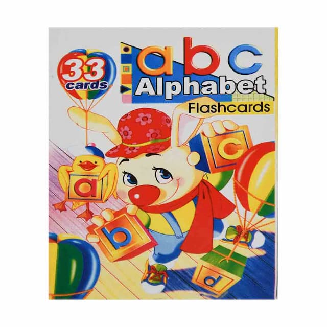 خرید فلش کارت الفباFlash cards A‌ B C‌ Alphabet