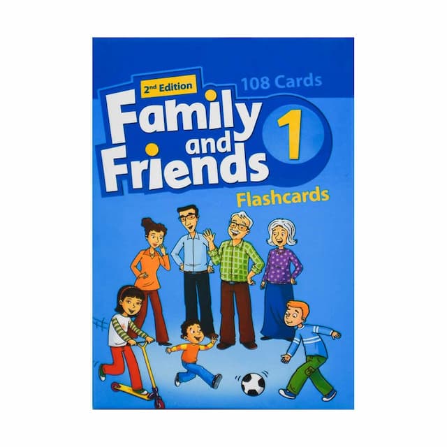 خرید فلش کارت Flash cards Family and Friends 1 (2nd) 