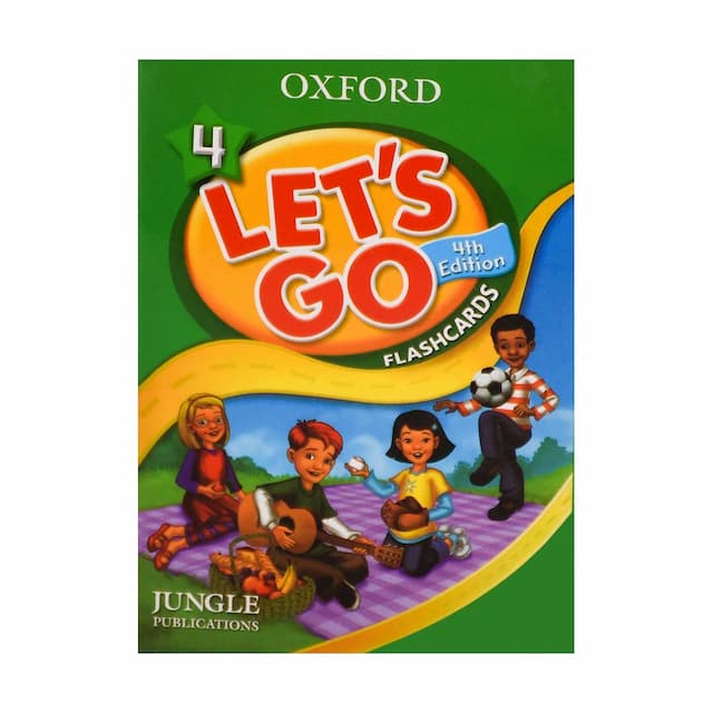 فلش کارت کتاب Let's Go 4