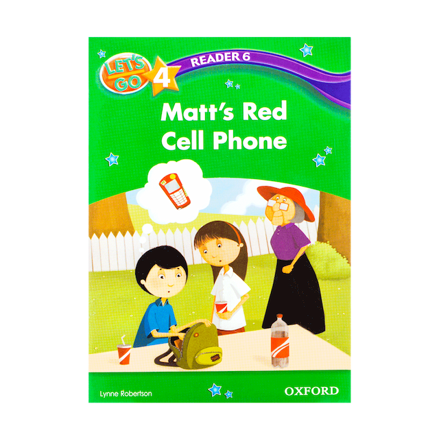 کتاب Lets Go 4 Readers Matts Red Cell Phone