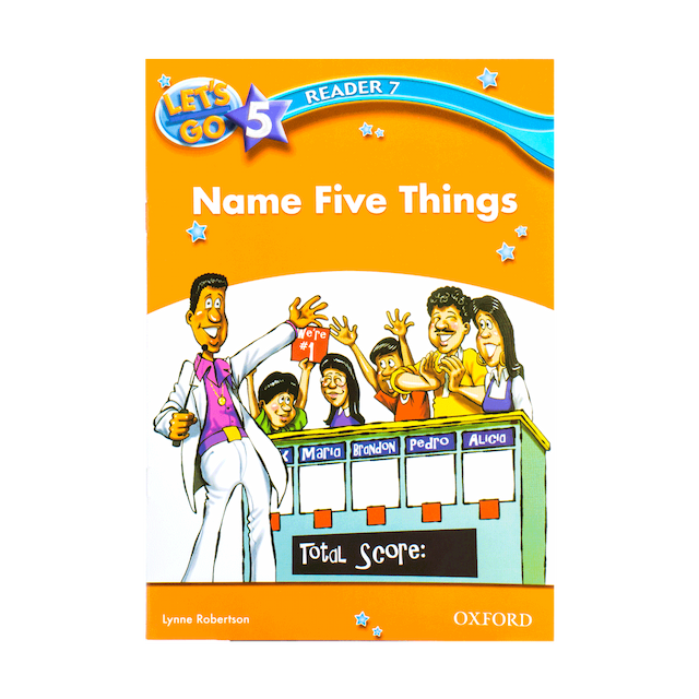 کتاب Lets Go 5 Readers Name Five Things