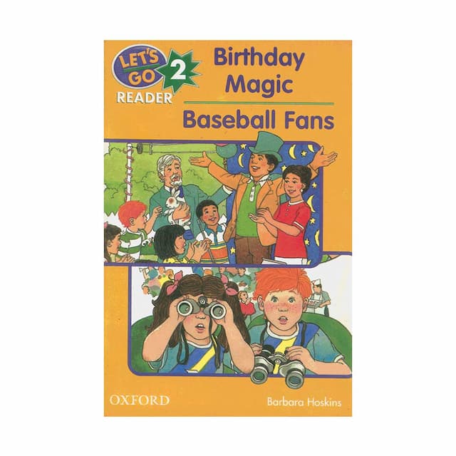 خرید کتاب Lets Go 2 Readers Birthday magic Baseball fans