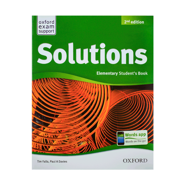 خرید کتاب Solutions Elementary 2nd SB+WB+CD+DVD