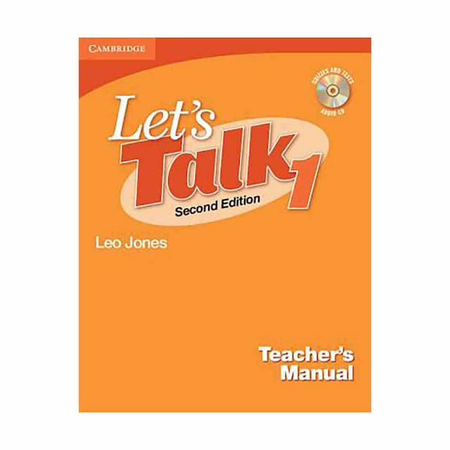 خرید کتاب Lets Talk 1 - 2nd Teachers Manual