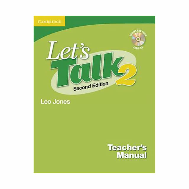 خرید کتاب Lets Talk 2 - 2nd Teachers Manual