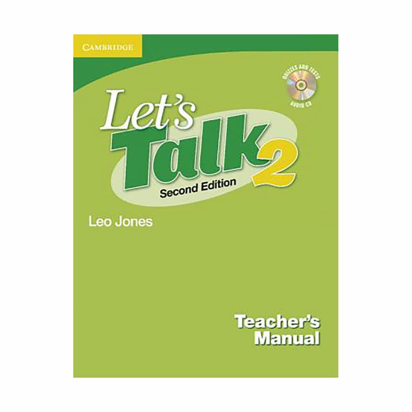 خرید کتاب Lets Talk 2 - 2nd Teachers Manual