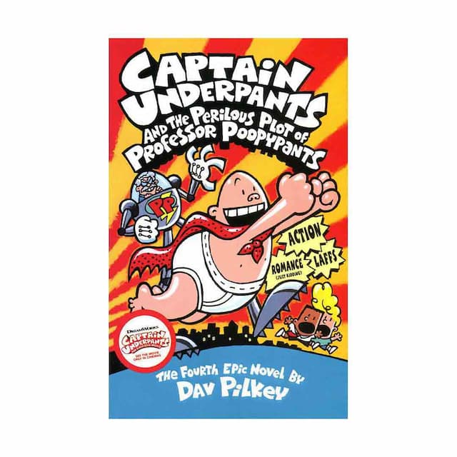 خرید کتاب Captain Underpants and the Perilous Plot of Professor Poopypants - Captain Underpants 4