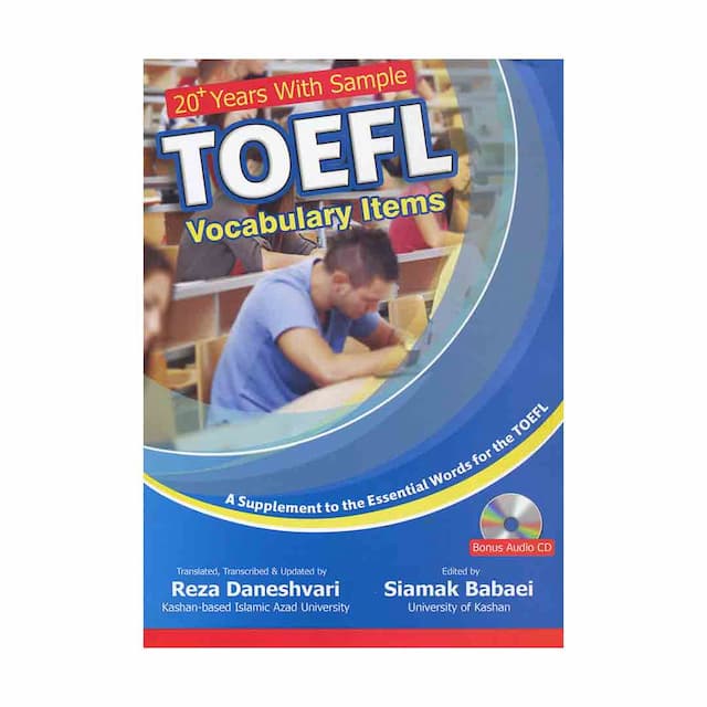 خرید کتاب 20Years With Sample TOEFL Vocab Items+CD