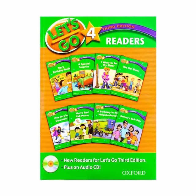 خرید کتاب Lets Go 4 Readers Book 3rd