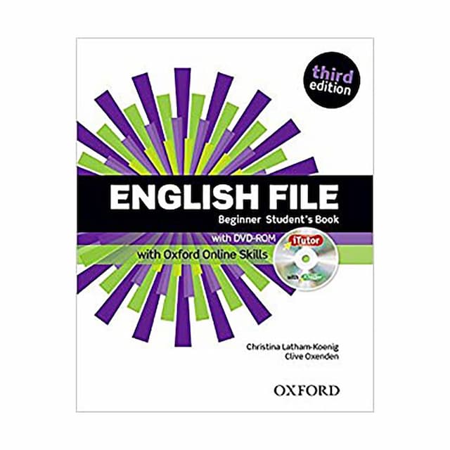 خرید کتاب English File BeginnerStudent Book 3rd 