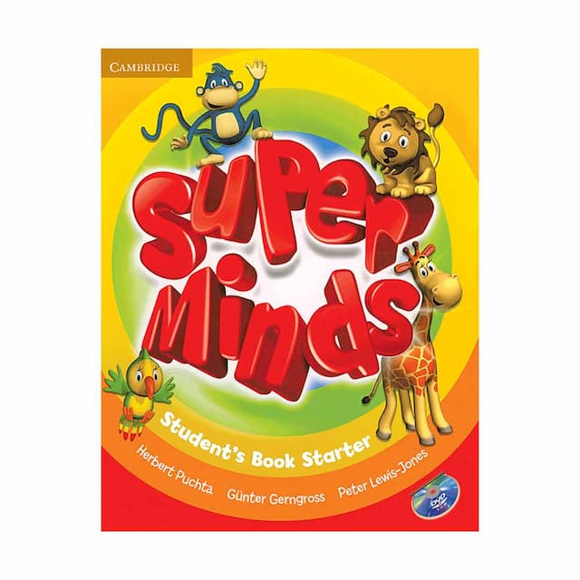 خرید کتاب Super Minds Starter SB+WB+CD+DVD