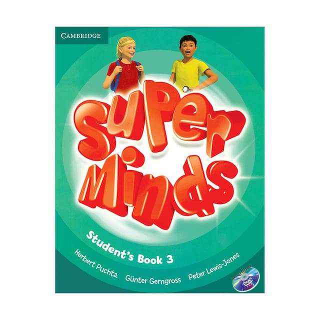 خرید کتاب Super Minds 3 SB+WB+CD+DVD