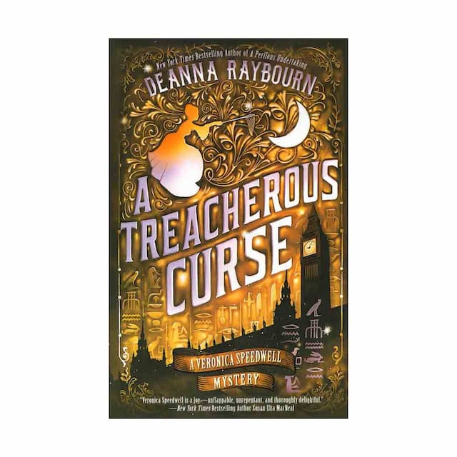 خرید کتاب A Treacherous Curse - Veronica Speedwell 3