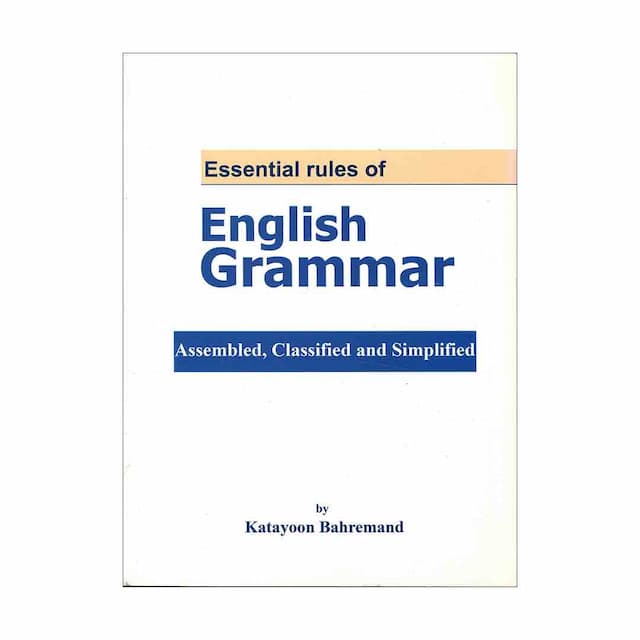 کتاب Essential Rules of English Grammar