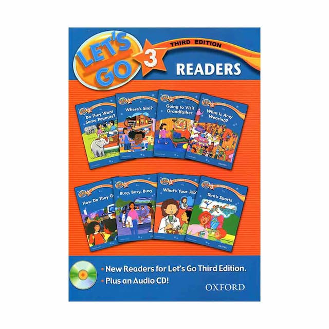 خرید کتاب  Lets Go 3 Readers Book 3rd