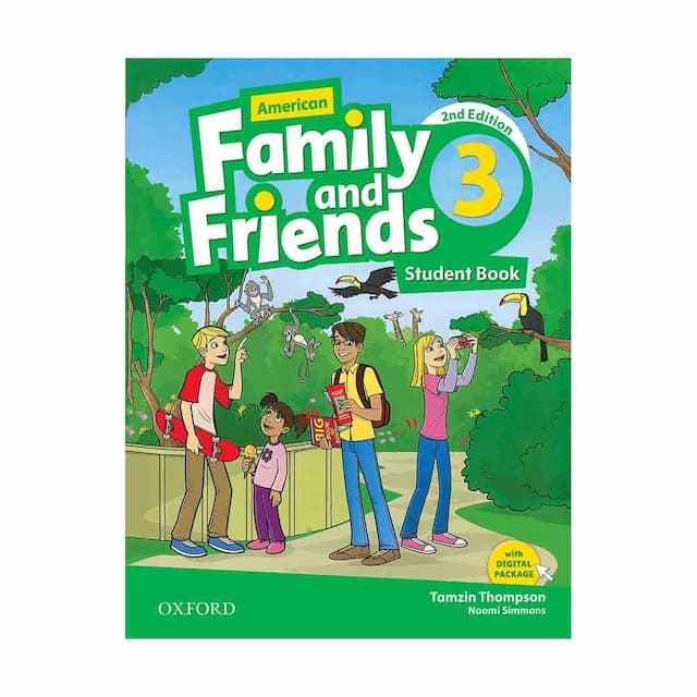 خرید کتاب American Family and Friends 2nd 2 SB+WB+CD+DVD