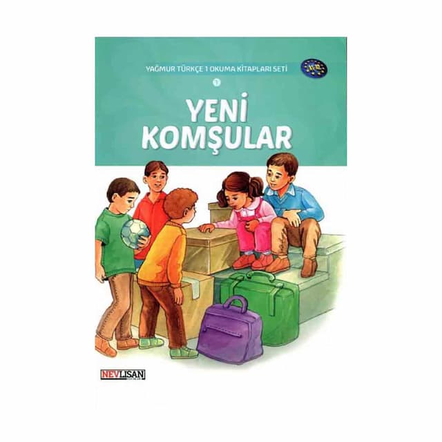 خرید کتاب داستان ترکی Yagmur Turkce 1 Yeni Komsular