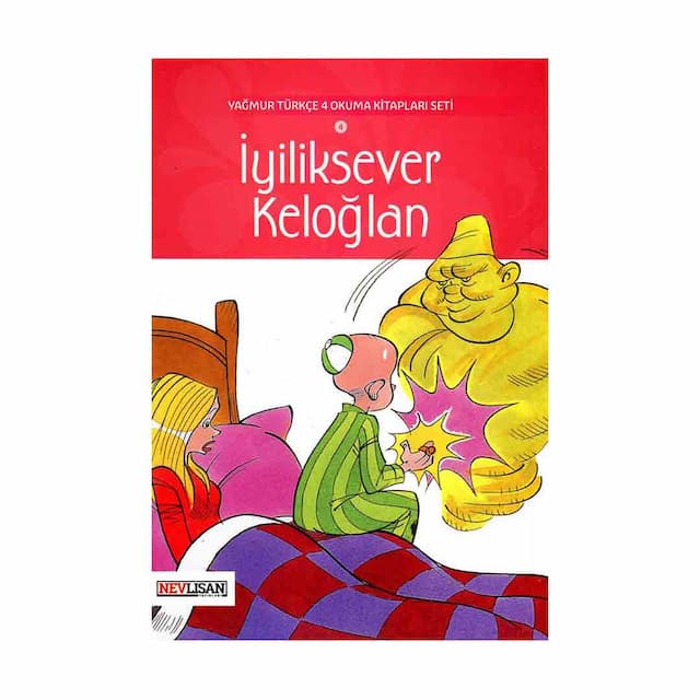 خرید کتاب داستان ترکی Yagmur Turkce 4 Iyiliksever Keloglan